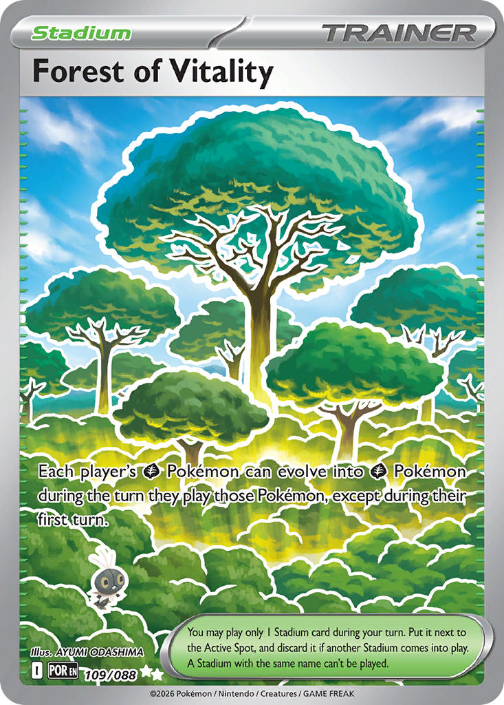 Forest of Vitality - 109/088 (POR) Ultra Rare
