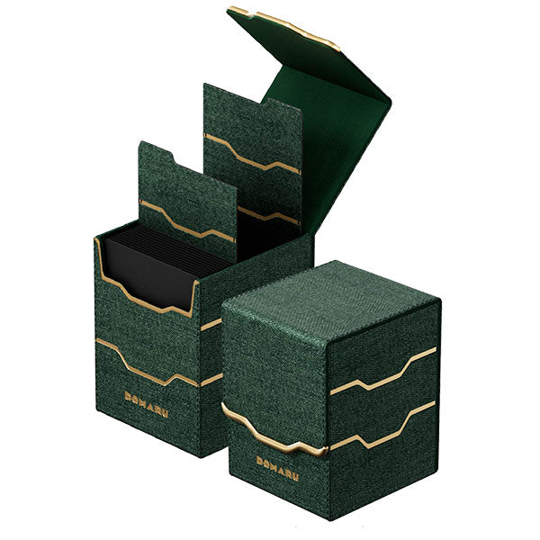 Gatherers' Tavern Domaru Deckbox: Armory Horizon 100+ Top-load -  Malachite