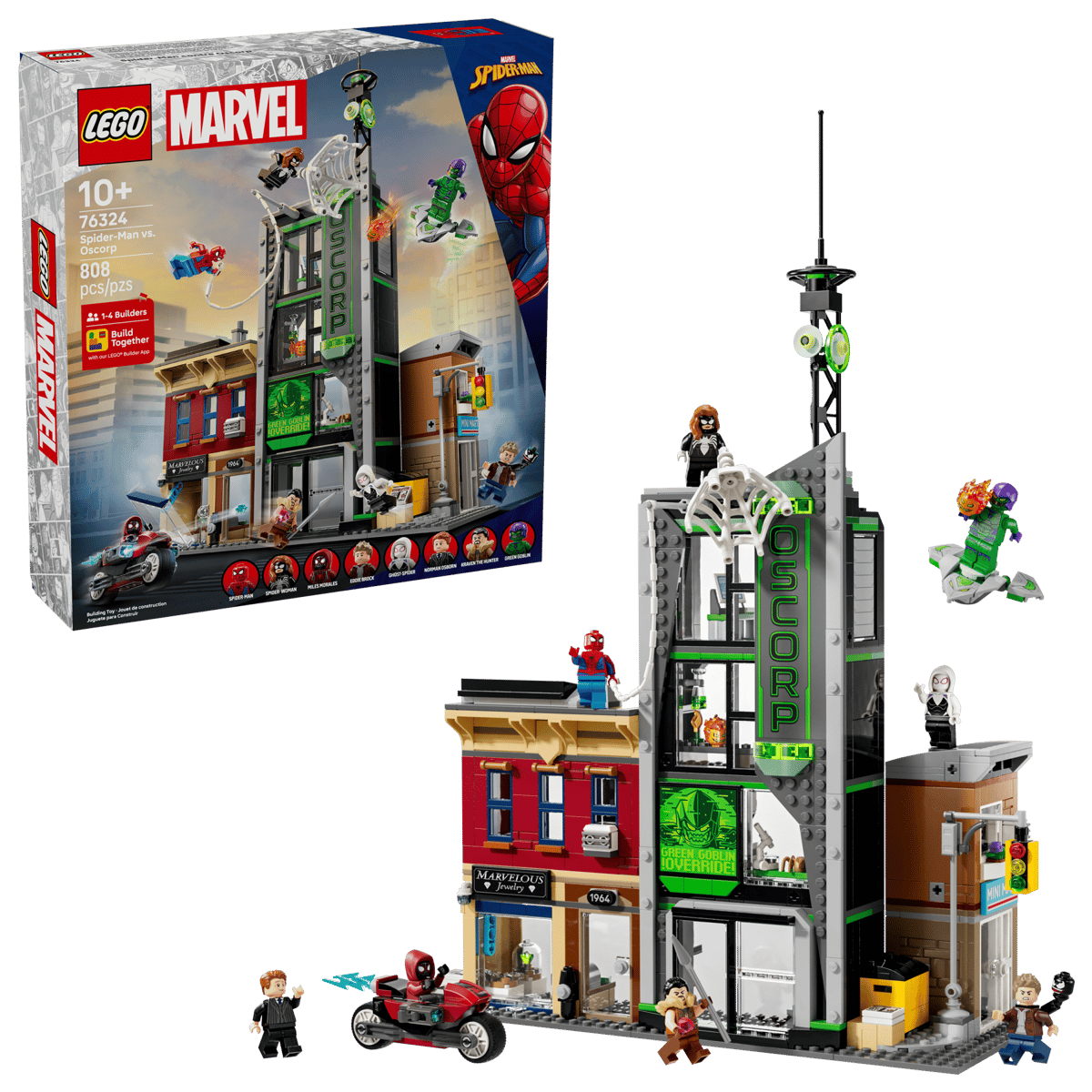 Lego: Marvel - Spider-Man vs. Oscorp (76324)