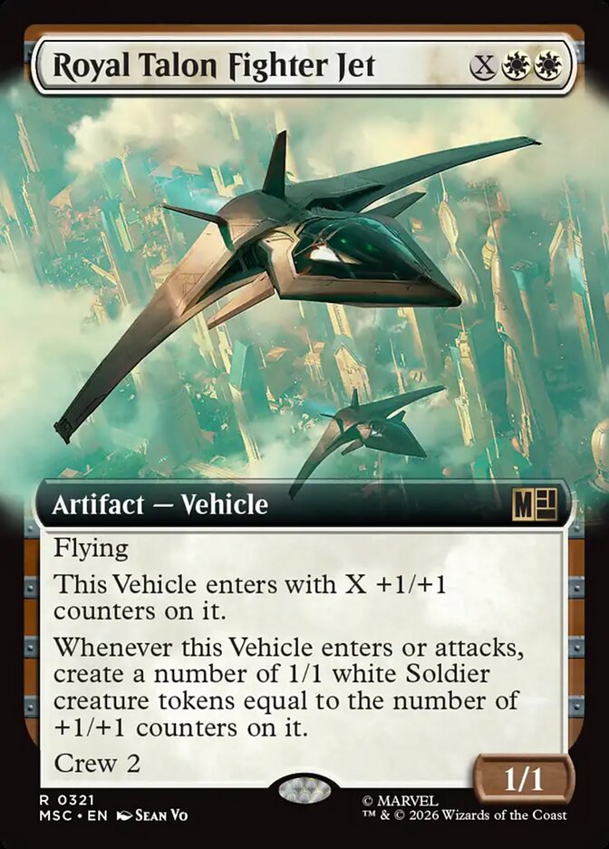 Royal Talon Fighter Jet [ #0321 Extended Art ] (MSC-R)