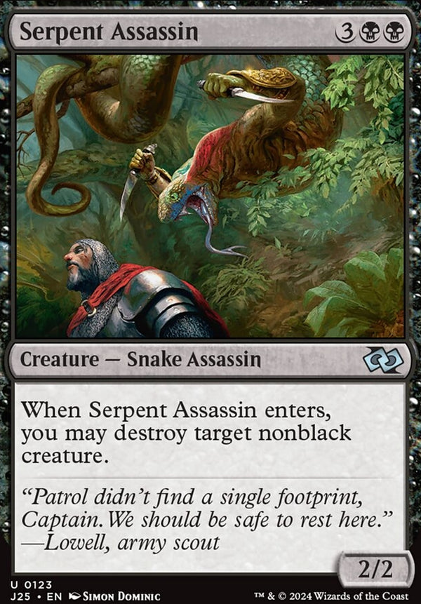 Serpent Assassin [#0123] (J25-U)