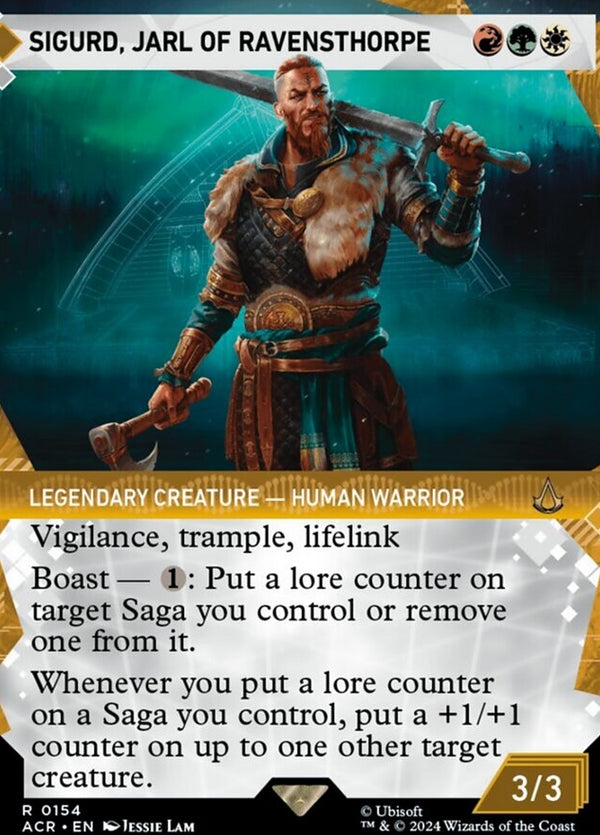 Sigurd, Jarl of Ravensthorpe [#0154 Showcase] (ACR-R)