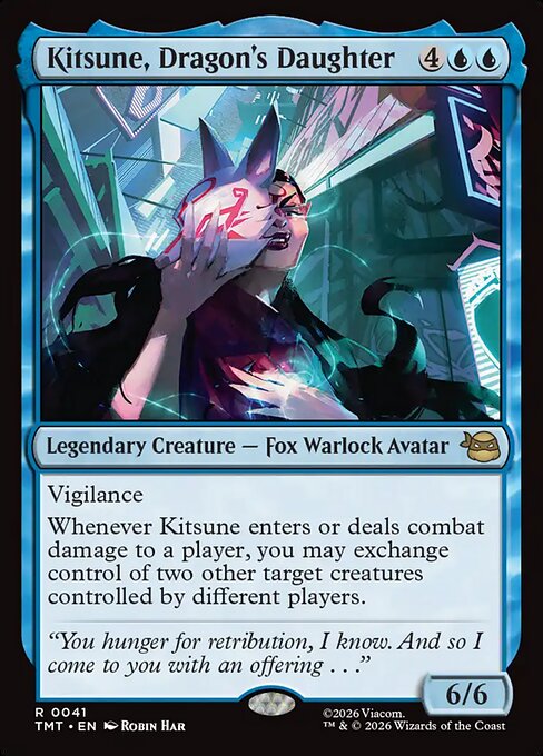 Kitsune, Dragon's Daughter [ #0041 ] (TMT-R)