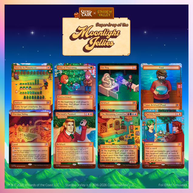MTG: Secret Lair x Stardew Valley: Welcome to Stardew Valley Foil Edition