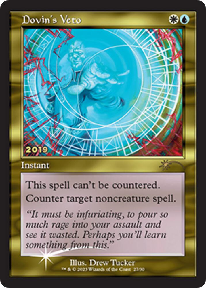 Dovin's Veto (30A-P) foil