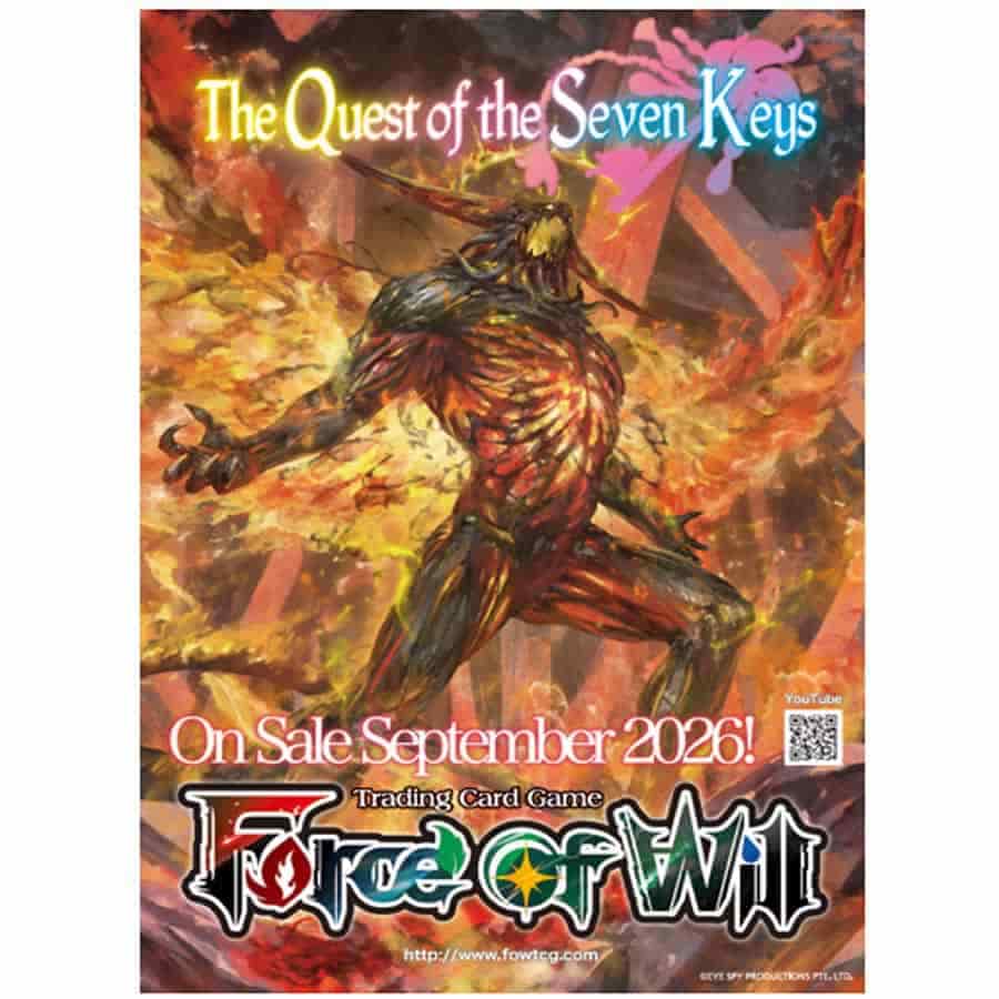 Force of Will: Evil Cluster 4th Booster - The Quest of the Seven Keys: Prerelease Kit