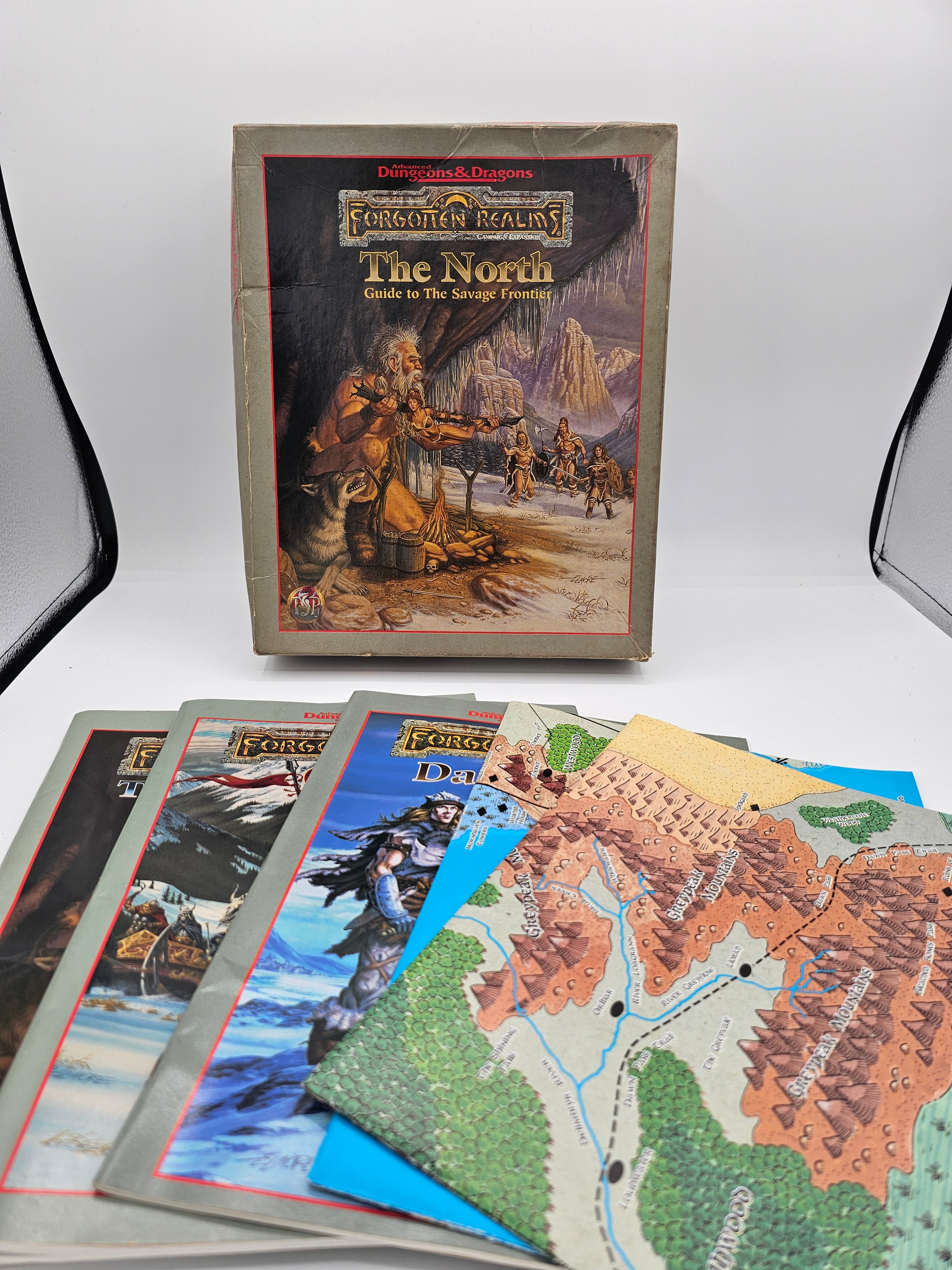 AD&D Forgotten Realms: The North - Guide to the Savage Frontier (TSR 1142) (USED)
