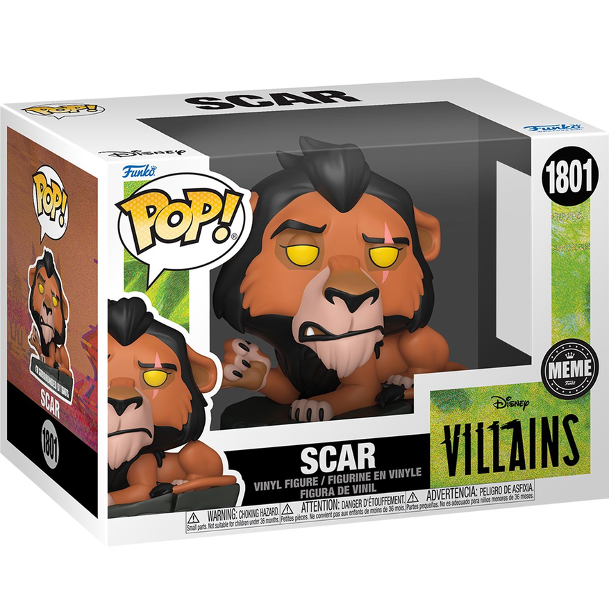 POP Figure: Disney Villains #1801 - Scar Meme