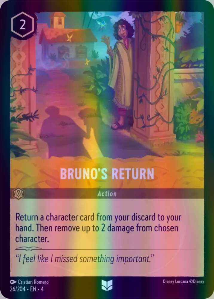 Bruno's Return (Ursula's Return 026/204) Uncommon - Near Mint Cold Foil