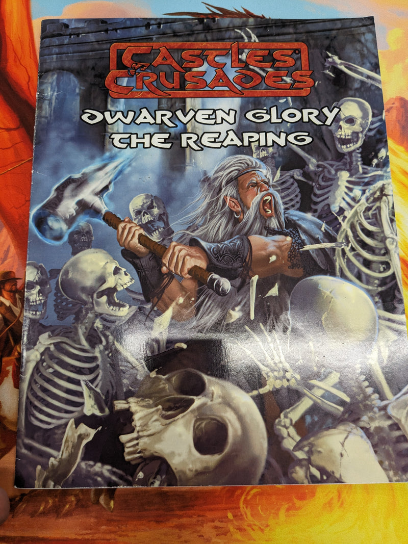 Castles & Crusades RPG: Dwarven Glory The Reaping Module (USED)