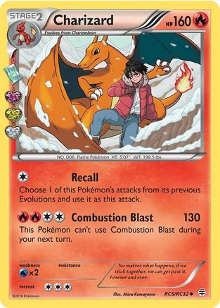 Charizard - RC5/RC32 (GEN:RC) Uncommon - Near Mint Holofoil