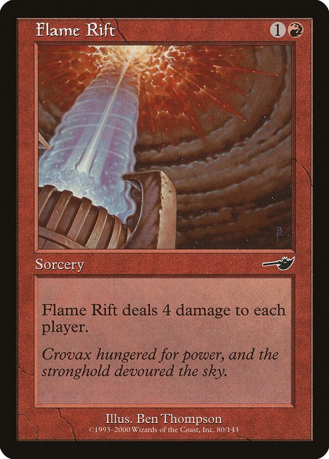 Flame Rift (NEM-C) Lightly Played
