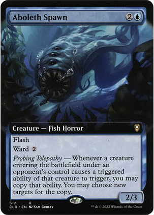 Aboleth Spawn (CLB-R) Extended Art