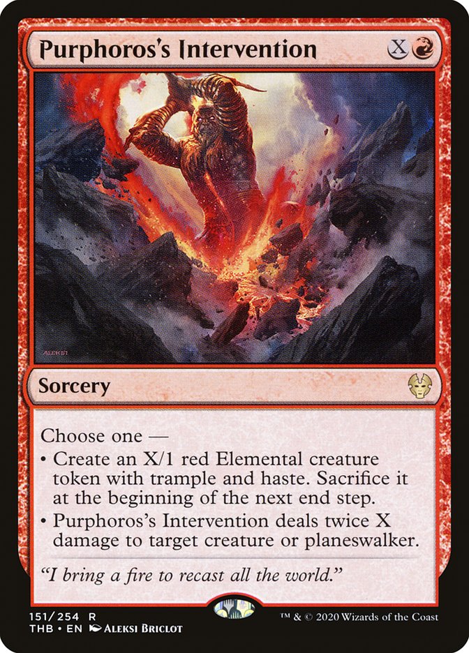 Purphoros's Intervention (THB-R-FOIL)
