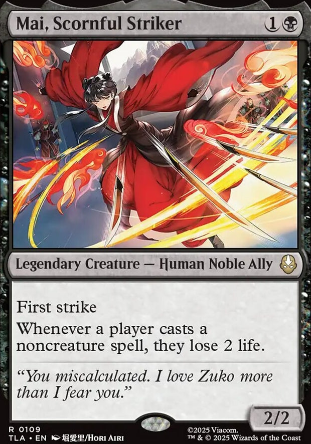 Mai, Scornful Striker [ #0109 ] (TLA-R)