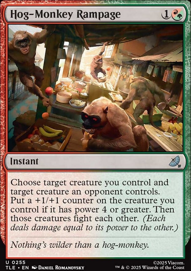 Hog-Monkey Rampage [ #0255 ] (TLE-U)