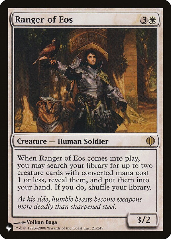 Ranger of Eos (ALA-R-LIST)