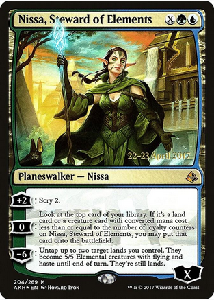 Nissa, Steward of Elements (AKH-M-PRE)