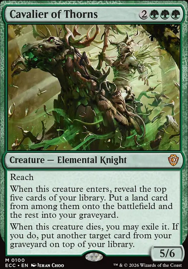 Cavalier of Thorns [ #0100 ] (ECC-M)