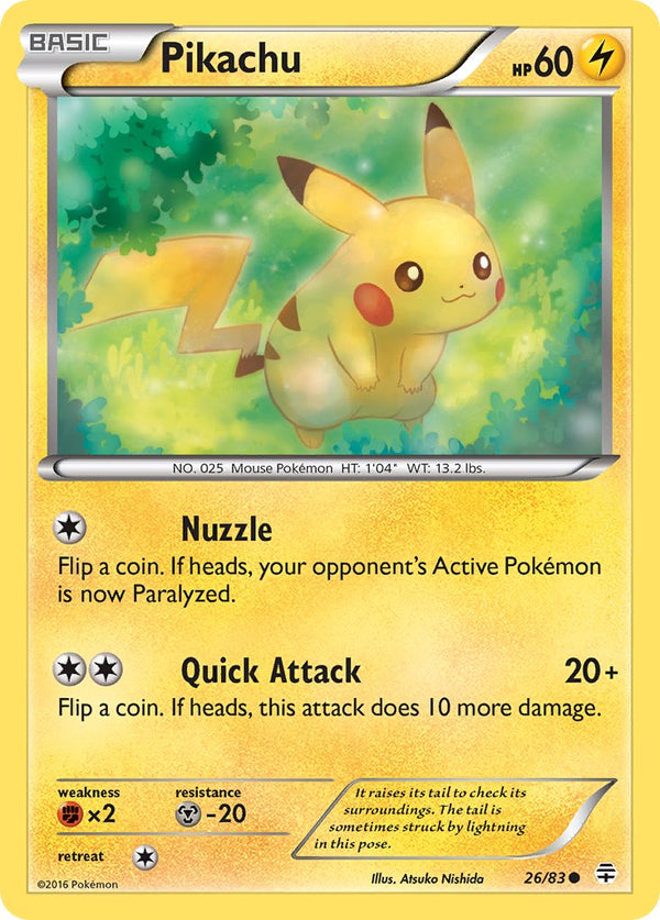 Pikachu - 026/083 (GEN) Common - Near Mint