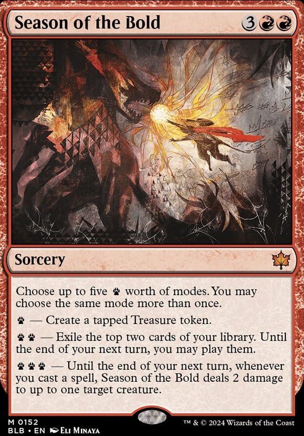 Season of the Bold [#0152] (BLB-M-FOIL)