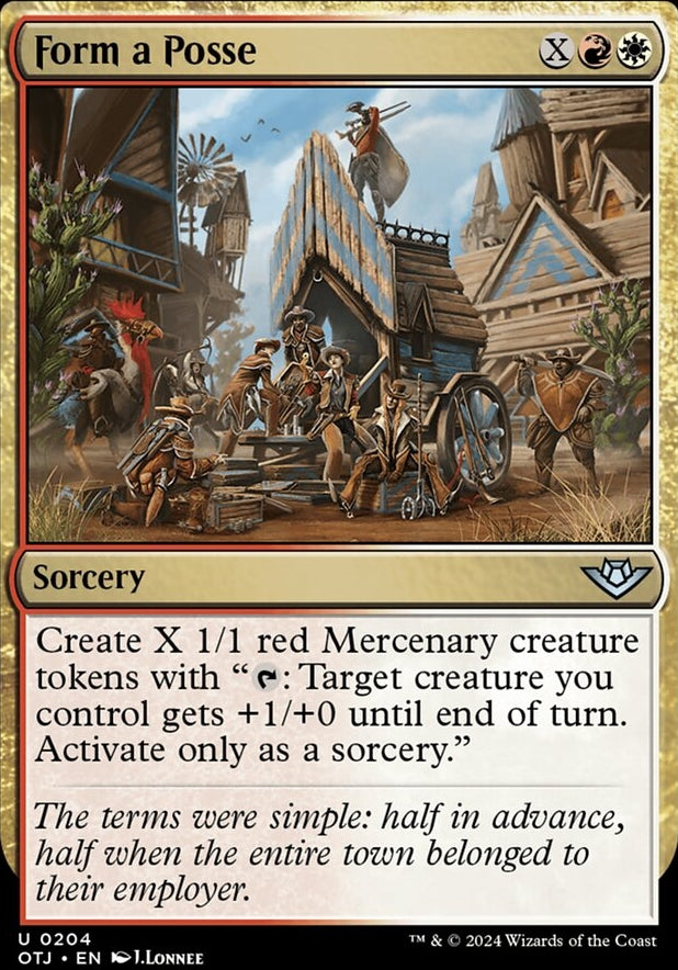 Form a Posse [#0204] (OTJ-U)