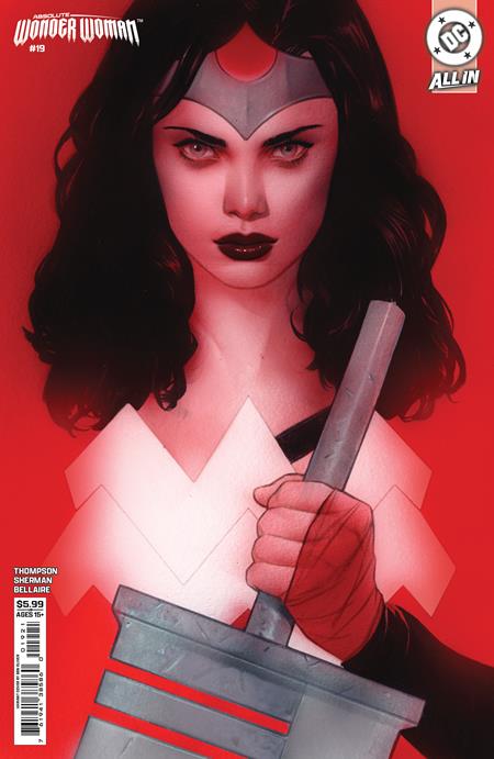 ABSOLUTE WONDER WOMAN #19 CVR B BEN OLIVER CARD STOCK VAR