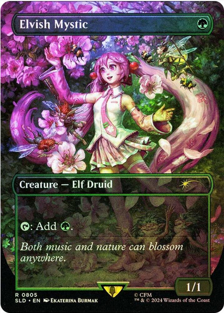 Elvish Mystic [ #0805 ] (SLD-R-FOIL)