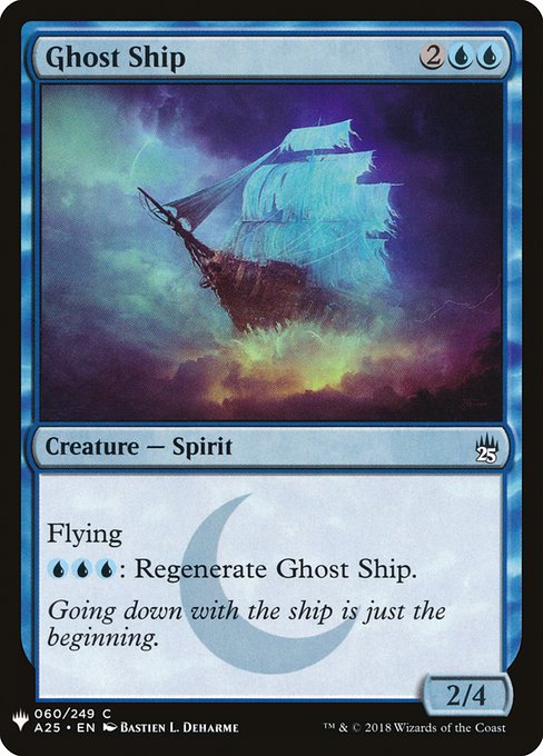 Ghost Ship [Mystery Booster #0390] (A25-C)