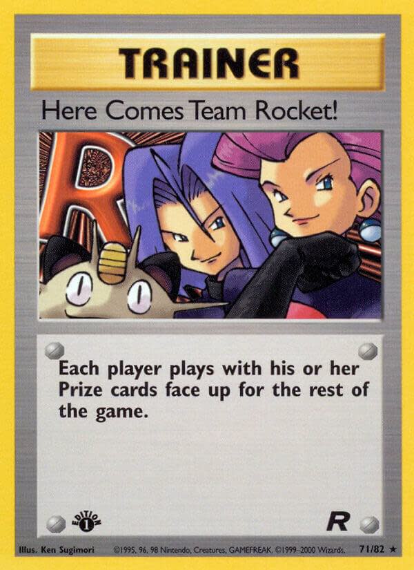 Here Comes Team Rocket! - 71/82 (TR) Rare - Damaged Unlimited