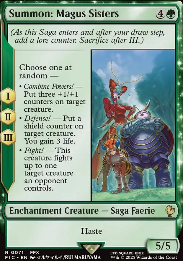 Summon: Magus Sisters [ #0071 ] (FIC-R)
