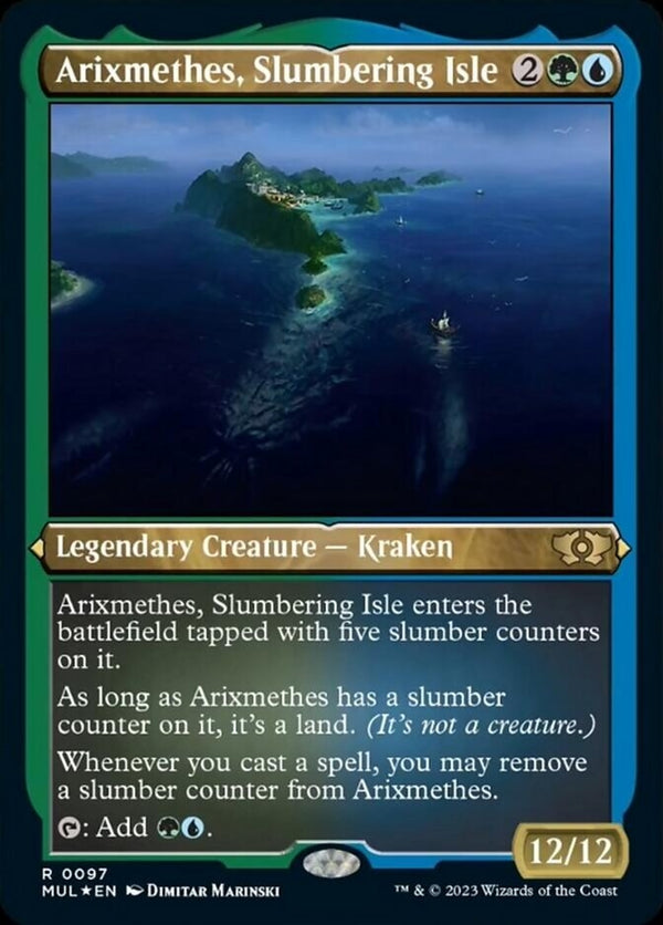 Arixmethes, Slumbering Isle [#0097 Foil Etched] (MUL-R)