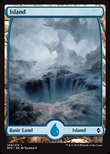 Island  [#259 Full Art] (BFZ-C)