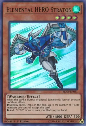 Elemental HERO Stratos (BLHR-EN061)