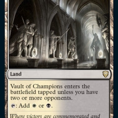 Vault of Champions (CMR-R) Light Play