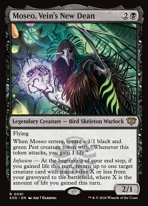Moseo, Vein's New Dean [ #0091 ] (SOS-R)