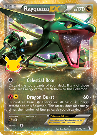 Rayquaza EX - 085/124 (30C) Classic Collection