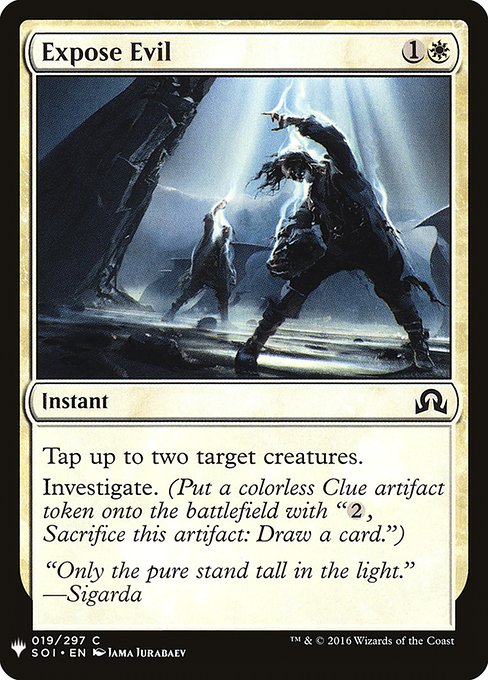 Expose Evil [Mystery Booster #0101] (SOI-C)