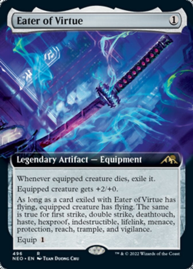 Eater of Virtue [ #496 Extended Art ] (NEO-R)