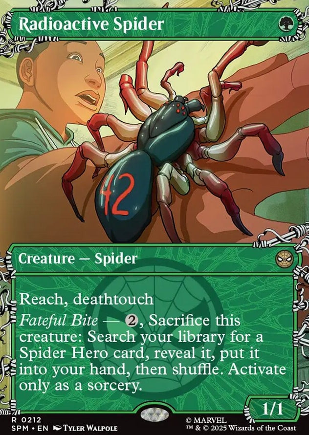 Radioactive Spider [ #0212 Borderless ] (SPM-R)