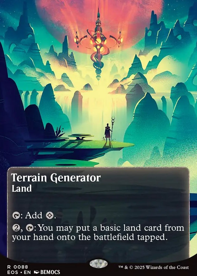 Terrain Generator [ #0088 Poster Stellar Sights ] (EOS-R)