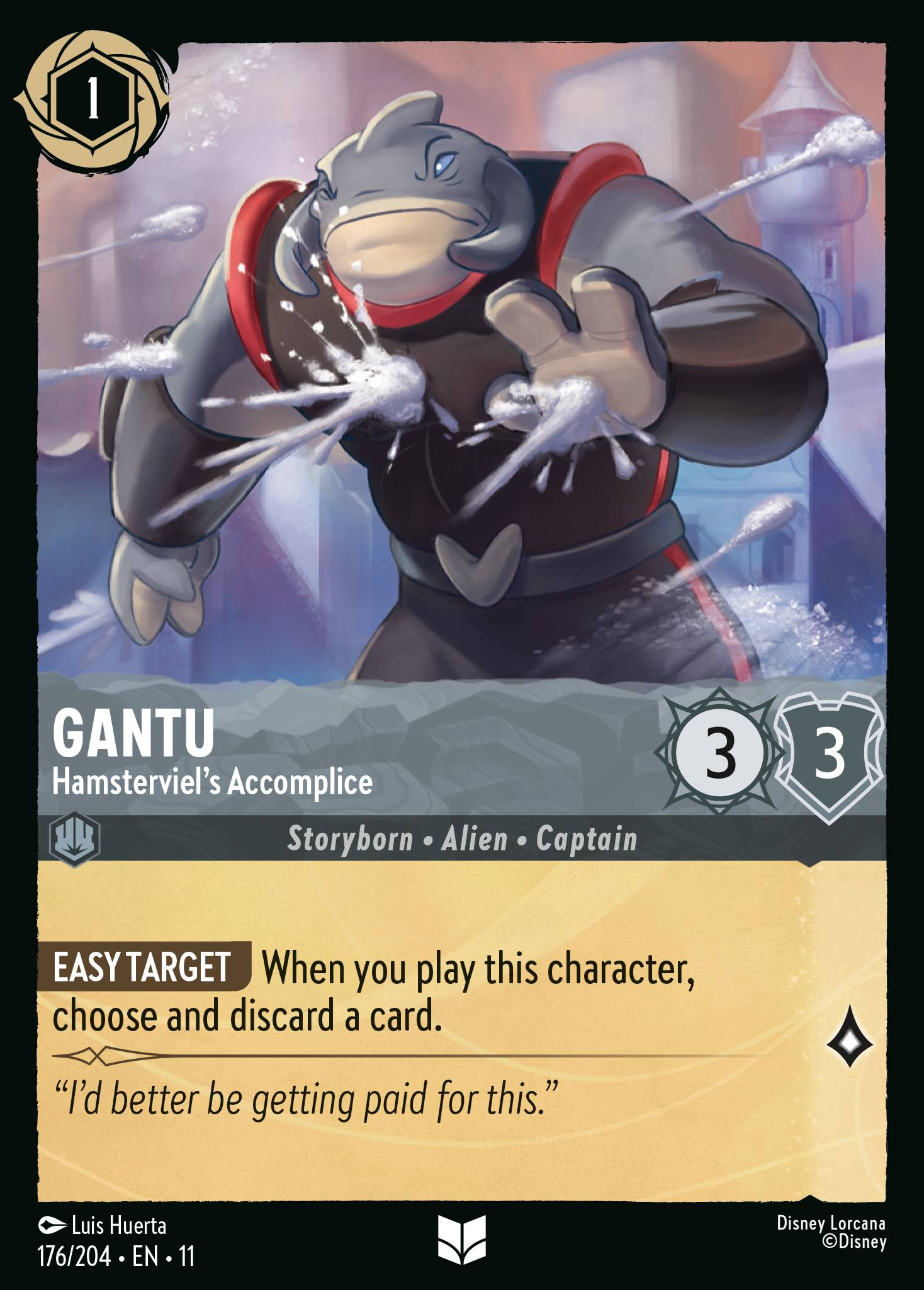 Gantu - Hamsterviel's Accomplice (176/204 - Winterspell)  Uncommon