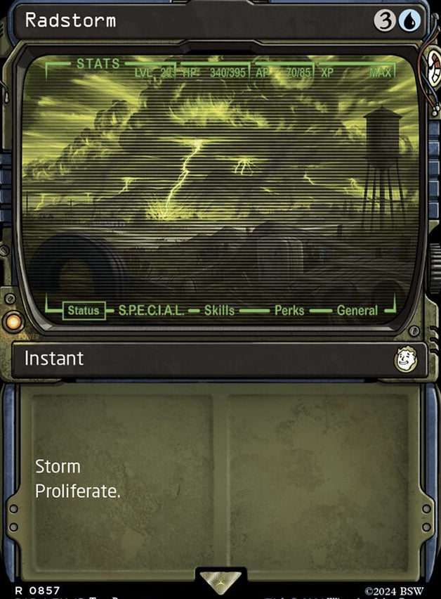 Radstorm [#0857 Showcase Surge Foil] (PIP-R)