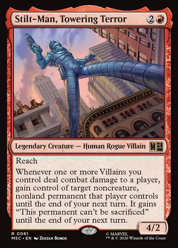 Stilt-Man, Towering Terror [ #0061 Surge Foil ] (MSC-R)