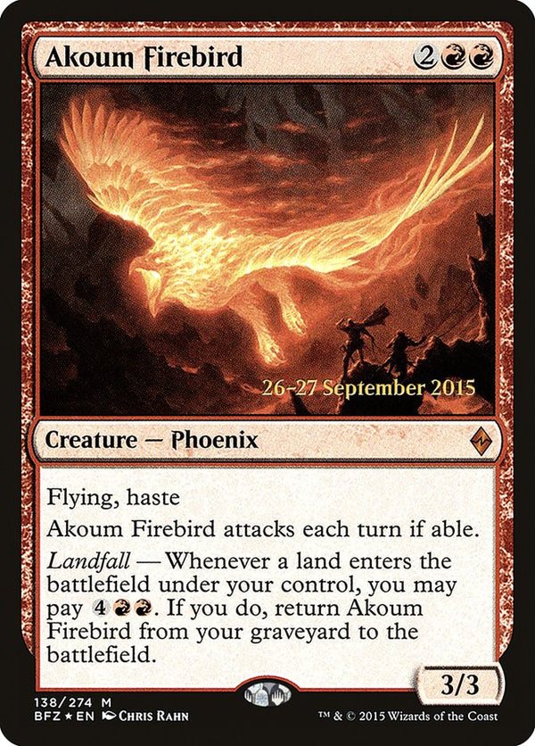 Akoum Firebird (BFZ-M-PRE)