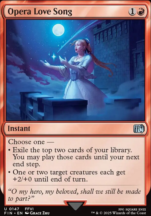 Opera Love Song [ #0147 ] (FIN-U)