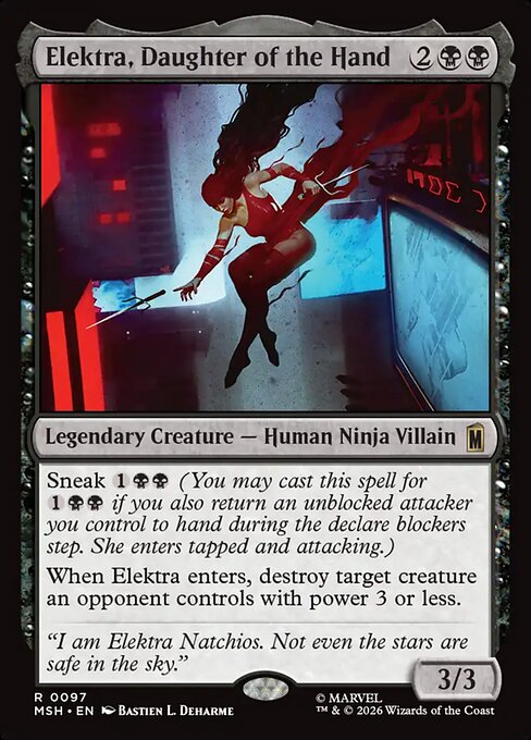 Elektra, Daughter of the Hand [ #0097 ] (MSH-R)