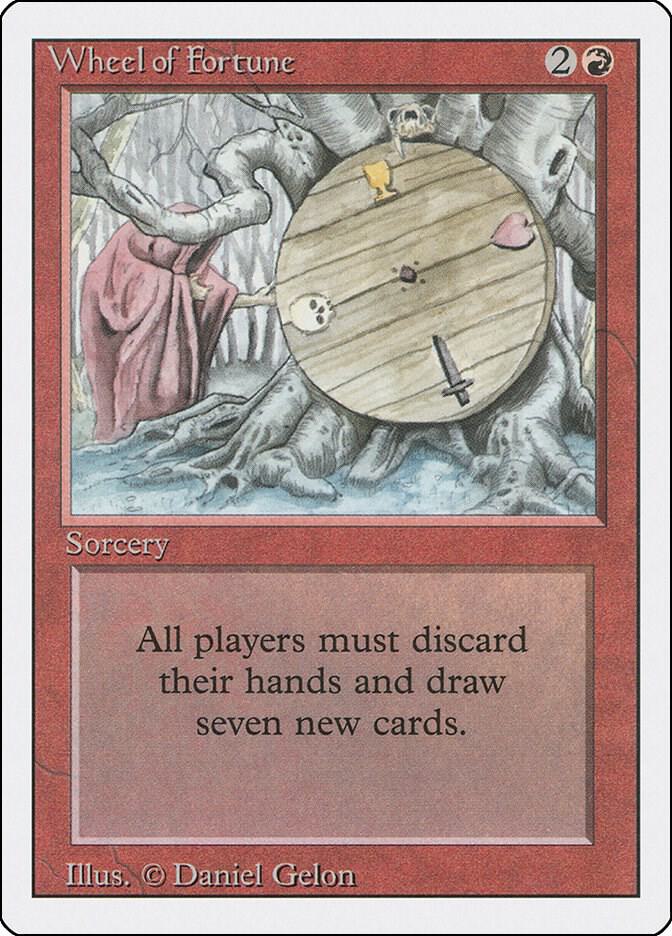 Wheel of Fortune (3ED-R) Heavy Play