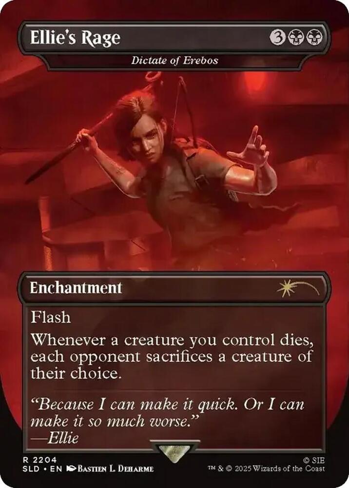 Ellie's Rage [Dictate of Erebos] [ #2204 ] (SLD-R)