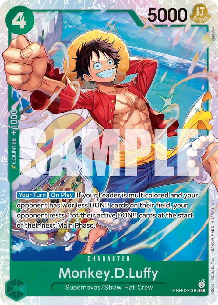 Monkey.D.Luffy (PRB02-005 SR)